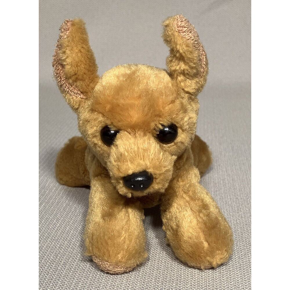 Aurora 7" Chihuahua Plush Stuffed Animal‎ Brown Puppy Dog Toy Realistic